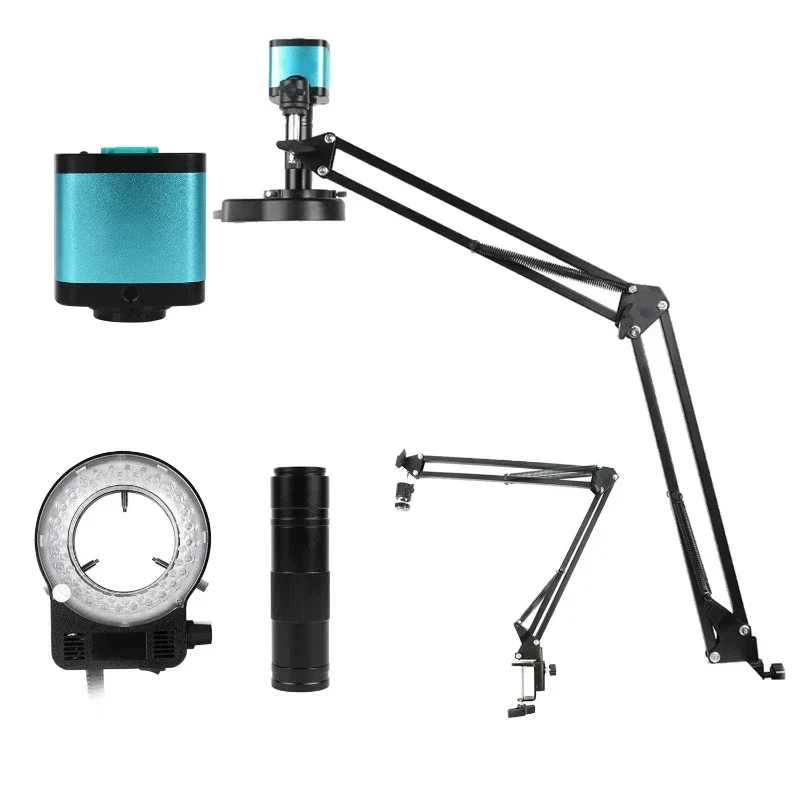 Diy Electronics Microscope - กล้องจุลทรรศน์ดิจิตอลอิเล็กตรอน 4K พร้อมอินเทอร์เฟซ HDMI USB เลนส์