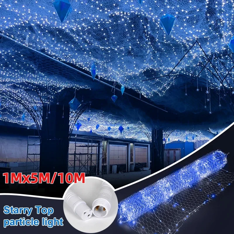 Diy Electronics News - งานแต่งงาน LED ไฟตกแต่ง DIY บรรยากาศแสงเทศกาลปาร์ตี้คริสต์มาสตกแต่ง Starry