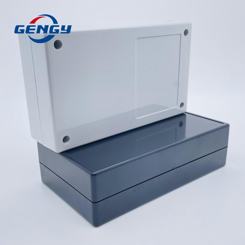 Diy Electronics Case - กล่องพลาสติกกล่องฝาปิด140x82X38มม. แผงวงจร DIY กล่องเชื่อมต่อลวด1ชิ้นไม่มีสกรู