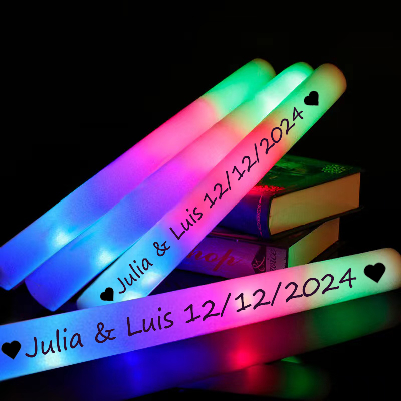Diy Electronics News - 30 ชิ้น LED Glow Sticks จํานวนมากที่มีสีสัน