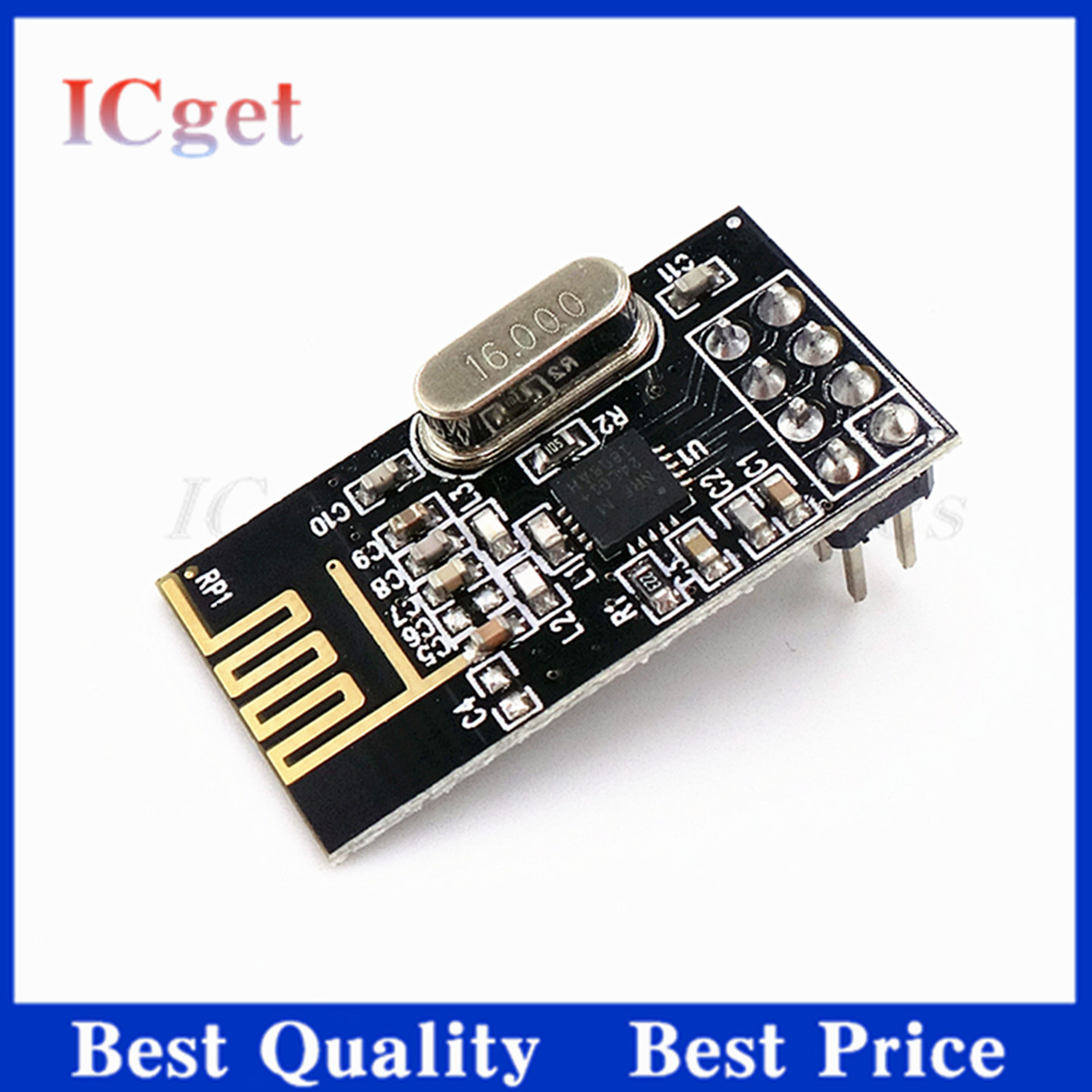 Nrf24L01 Module Wireless - โมดูลไร้สาย NRF24L01+ รุ่นปรับปรุงกำลังส่งสัญญาณ 2.4G โมดูลสื่อสารไร้สาย