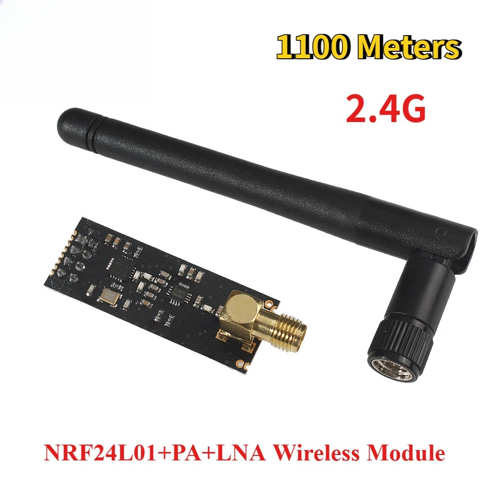 Nrf24L01 Module Wireless - 1 ชุด NRF24L01 โมดูลไร้สาย + PA