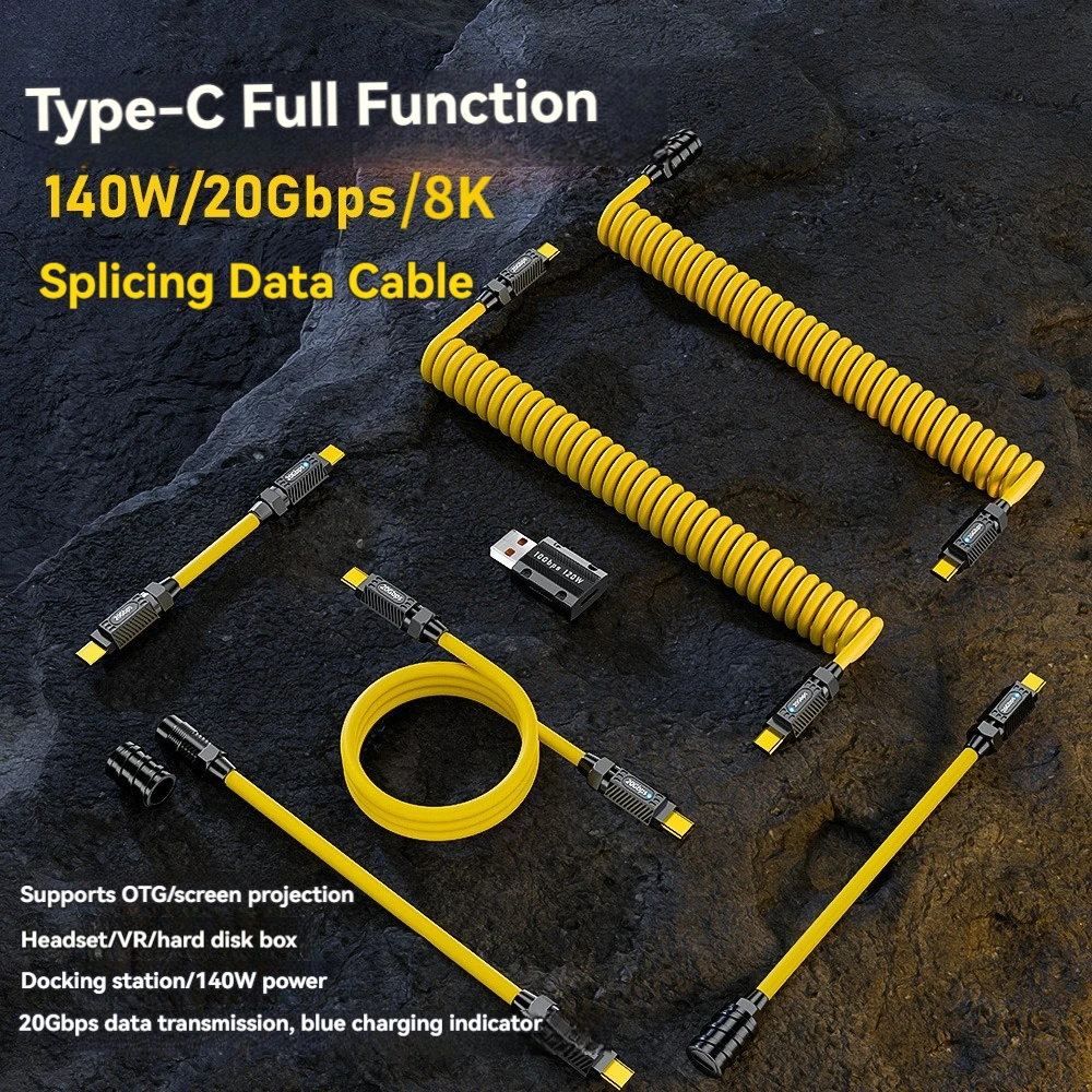Diy Robot Electronics Kit - ชุดสายดาต้า USB C 7in1 สำหรับงาน DIY