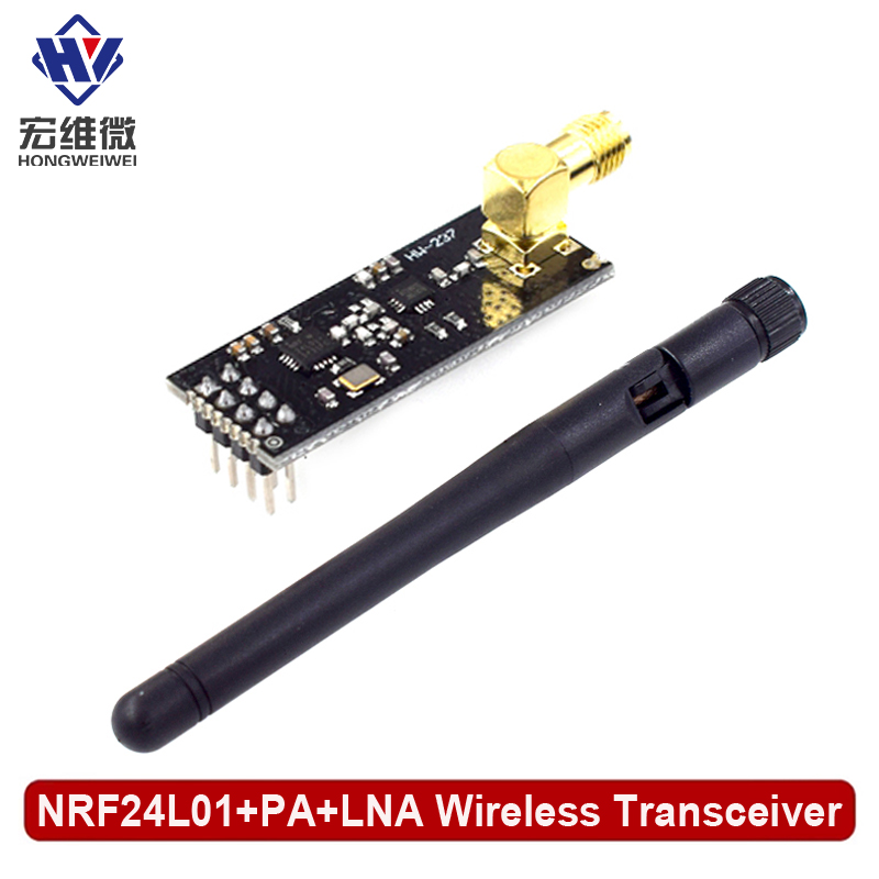 Nrf24L01 Module Wireless - NRF24L01+PA+LNA เครื่องรับส่งสัญญาณไร้สาย RF Transceiver โมดูล 2.4G