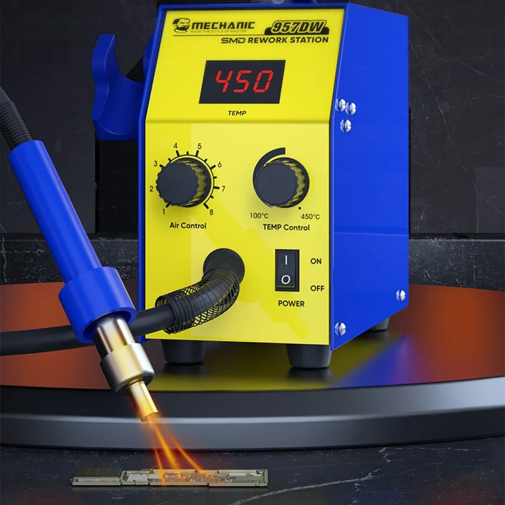 Smd Solder Paste - Rework Station ช่าง 957DW 2-scroll HOT