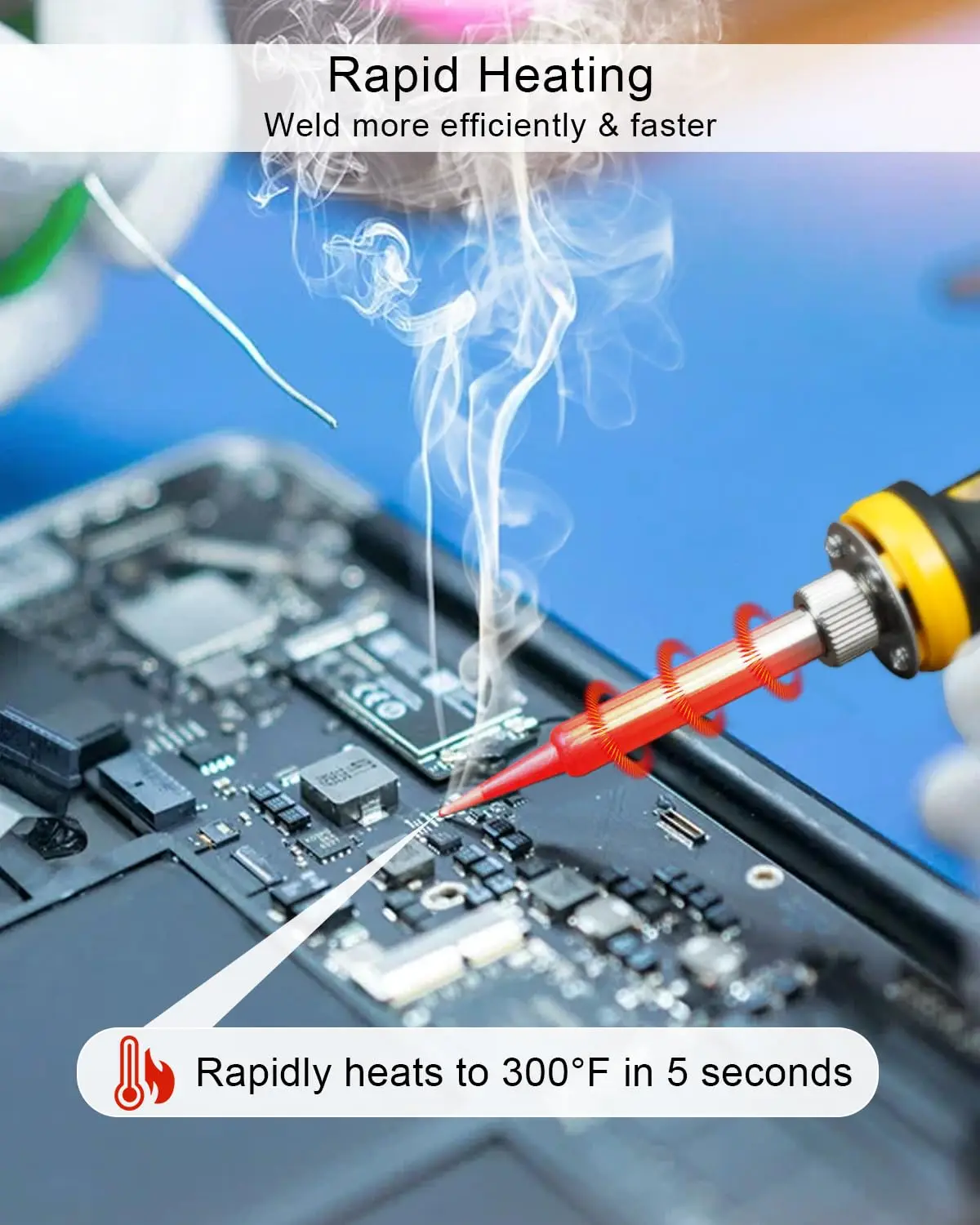 ชุดหัวแร้งบัดกรีแบบพกพา ใช้ได้ - Diy Electronics News บทวิจารณ์และราคา
