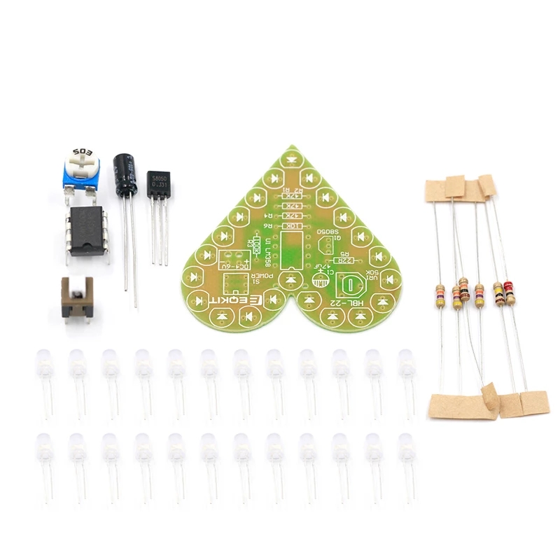 DIY ชุดโคมไฟหายใจรูปหัวใจชุด L - Diy Electronics Lab บทวิจารณ์และราคา