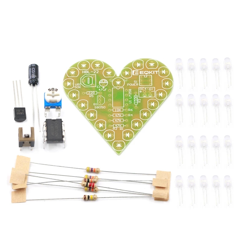 DIY ชุดโคมไฟหายใจรูปหัวใจชุด L - Diy Electronics Lab บทวิจารณ์และราคา