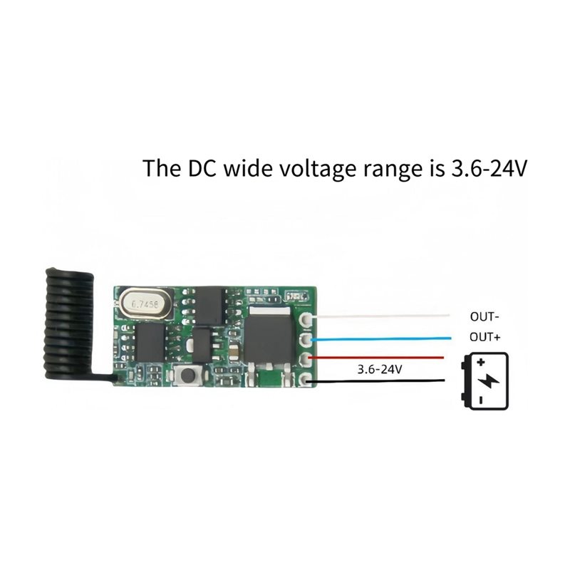 B04B-สำหรับตัวควบคุมสวิตช์ RF+ - Rf 433Mhz Module บทวิจารณ์และราคา