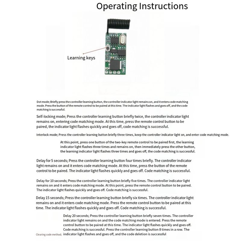 ฮอต-ฟอร์ คอนโทรลเลอร์สวิตช์ RF - Rf 433Mhz Module บทวิจารณ์และราคา