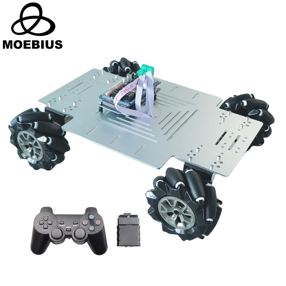 25 กก.โหลด 4WD Mecanum ล้อหุ่น - Diy Robot Electronics Kit บทวิจารณ์และราคา
