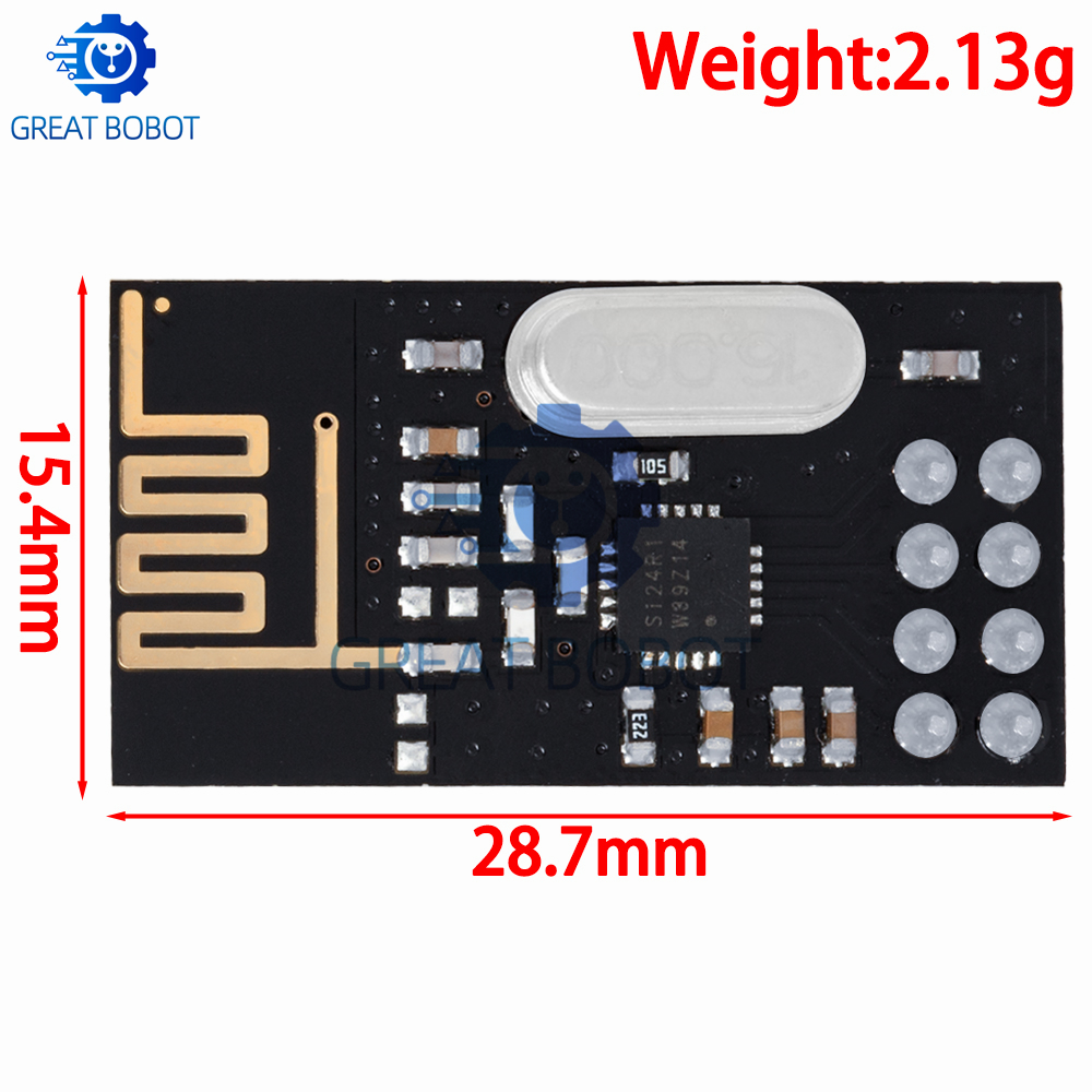 โมดูลคอมโบแบบอนุกรมและไร้สาย 2 - Nrf24L01 Module Wireless บทวิจารณ์และราคา
