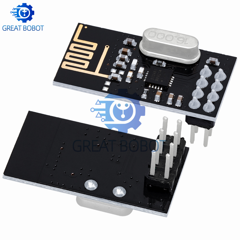 โมดูลคอมโบแบบอนุกรมและไร้สาย 2 - Nrf24L01 Module Wireless บทวิจารณ์และราคา