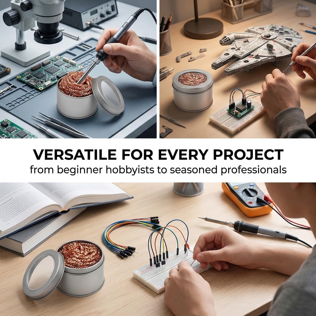 เครื่องมือทำความสะอาดหัวแร้งบั - Diy Soldering Station No Electronics บทวิจารณ์และราคา