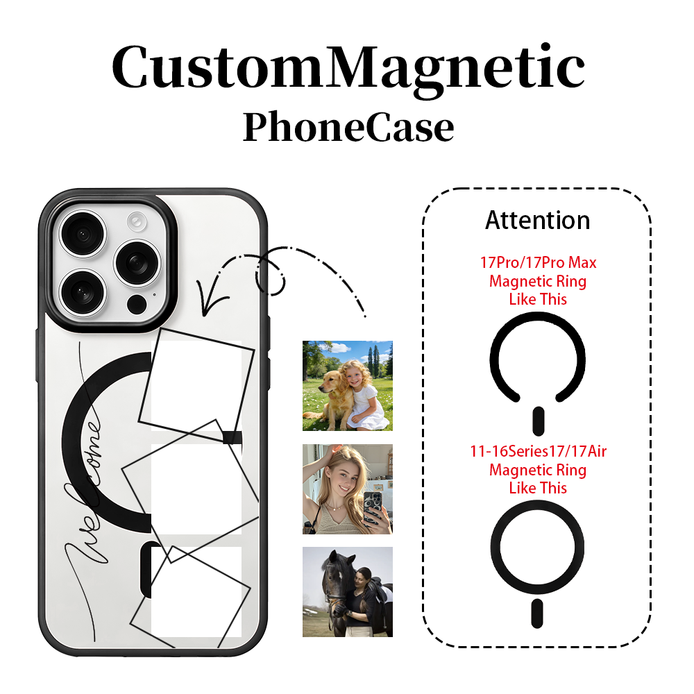 เคสโทรศัพท์แม่เหล็กพิมพ์รูปภาพ - Diy Electronics Case บทวิจารณ์และราคา