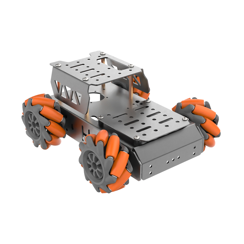 รถเข็นไฟฟ้าสี่ล้อกรอบอลูมิเนีย - Diy Robot Electronics Kit บทวิจารณ์และราคา