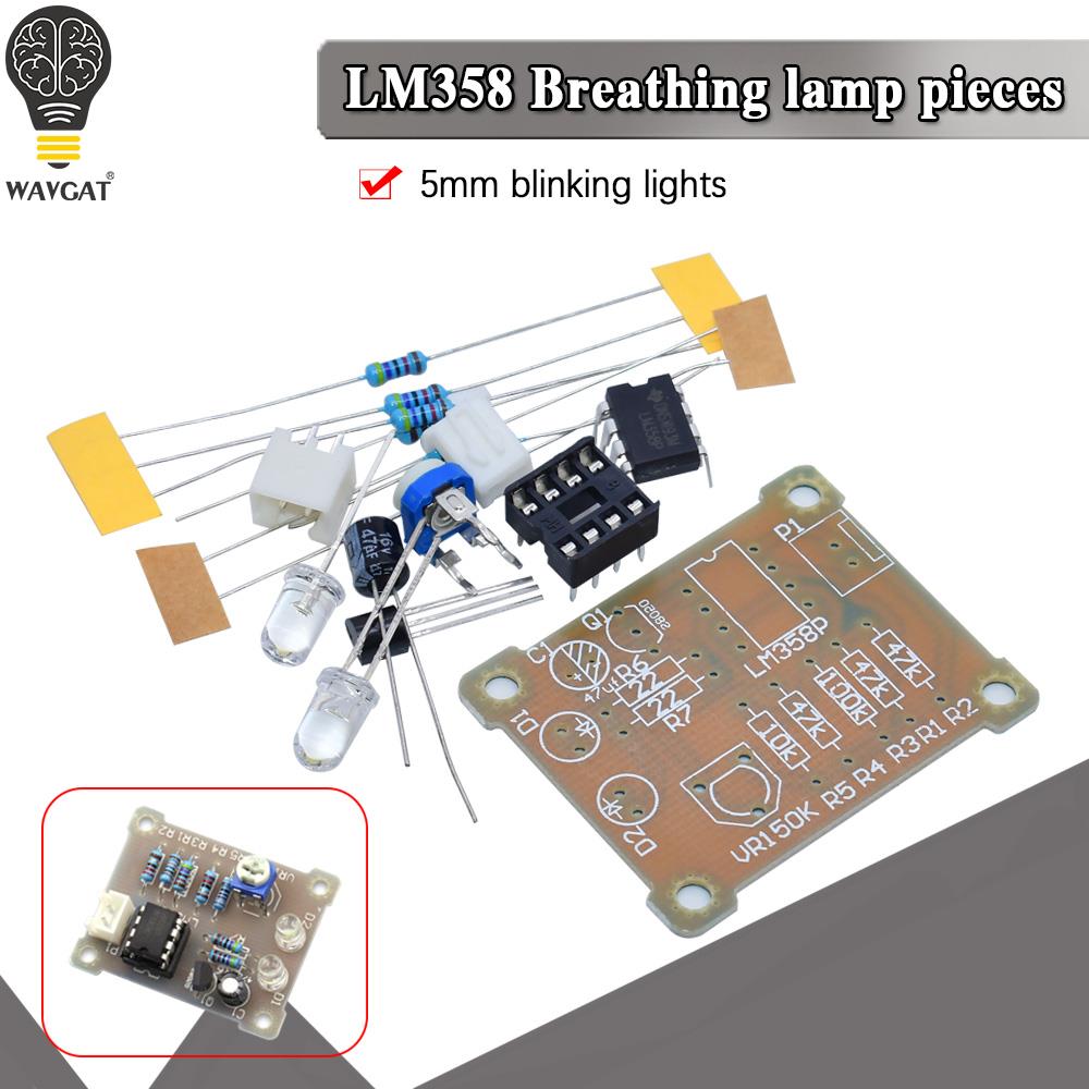 ชุดไฟ LED หายใจได้ WAVGAT LM35 - Diy Electronics Lab บทวิจารณ์และราคา