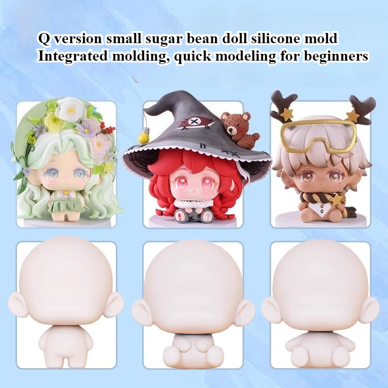 ใหม่รุ่น Q รูปตุ๊กตาซิลิโคนแม่ - Diy Q บทวิจารณ์และราคา
