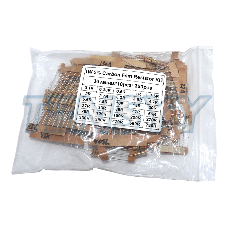 ชุดตัวต้านทาน 300 ชิ้น 1W 5% ค - Diy Electronics Components Kit บทวิจารณ์และราคา
