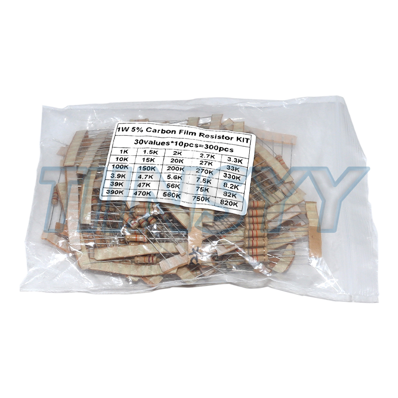 ชุดตัวต้านทาน 300 ชิ้น 1W 5% ค - Diy Electronics Components Kit บทวิจารณ์และราคา