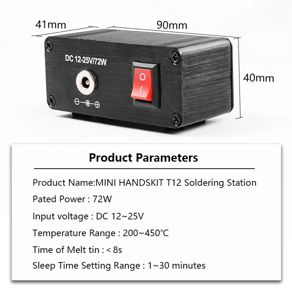 สถานีบัดกรีดิจิตอล T12 อุณหภูม - Diy Soldering Station No Electronics บทวิจารณ์และราคา