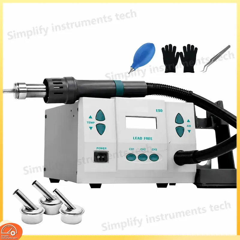 ปืนลมร้อน BGA Rework Station ห - Diy Soldering Station No Electronics บทวิจารณ์และราคา