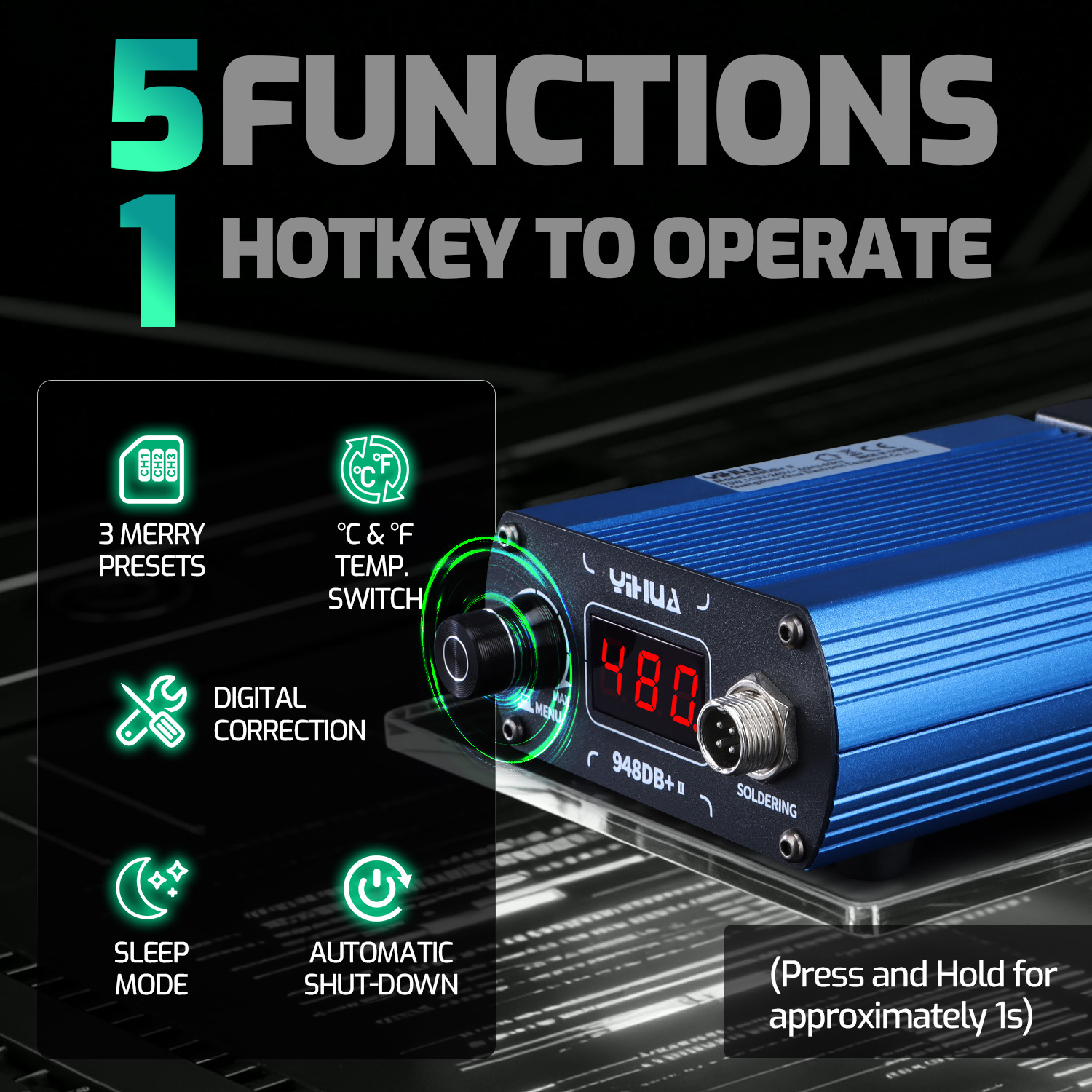 สถานีบัดกรีอิเล็กทรอนิกส์ YIHU - Diy Soldering Station No Electronics บทวิจารณ์และราคา