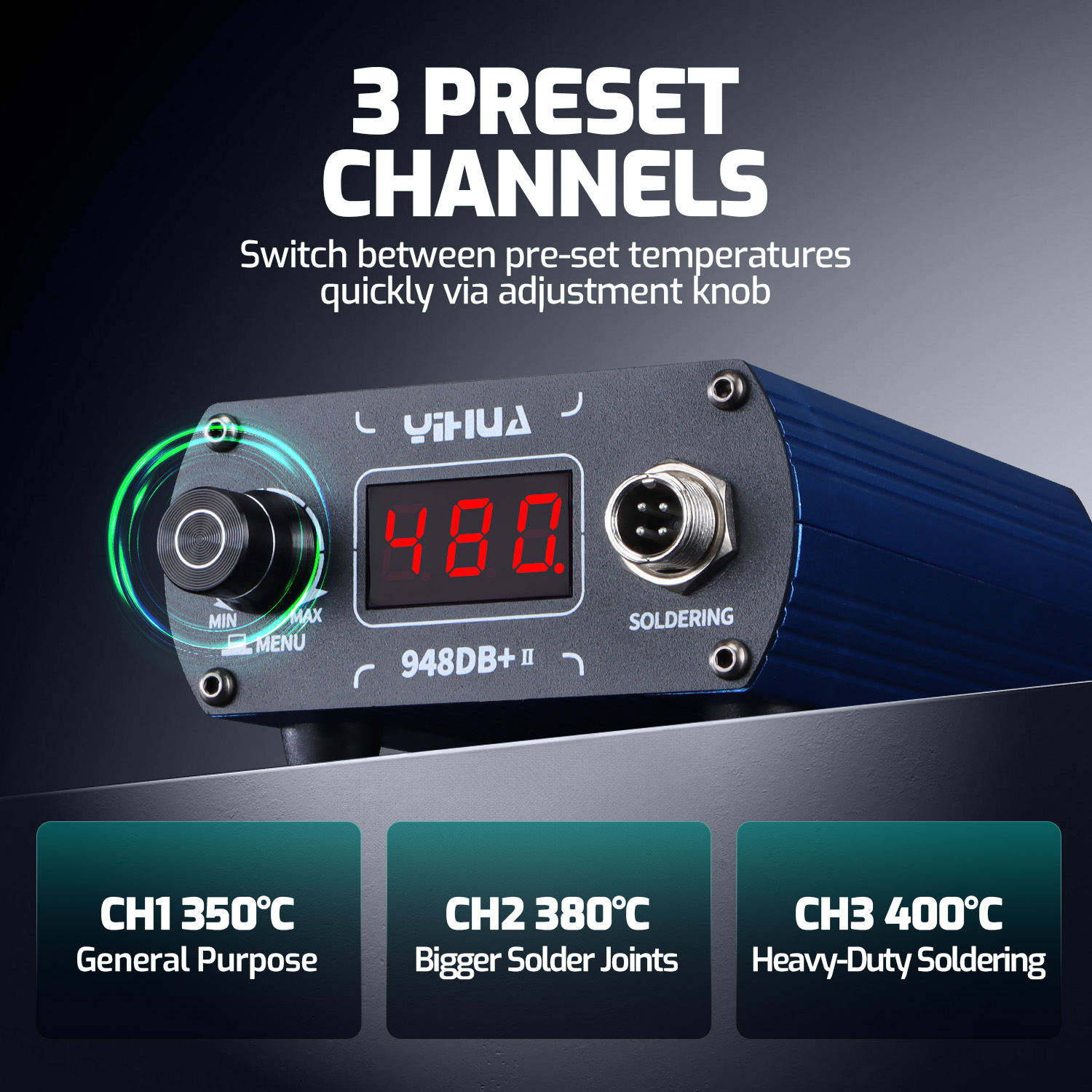 สถานีบัดกรีอิเล็กทรอนิกส์ YIHU - Diy Soldering Station No Electronics บทวิจารณ์และราคา