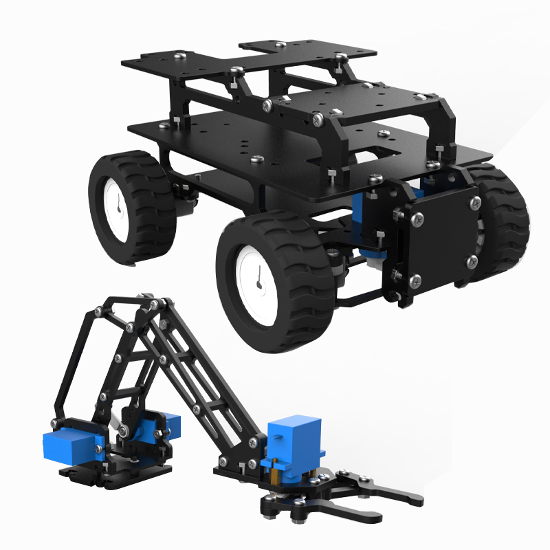 ชุดประกอบรถหุ่นยนต์อะคริลิคขับ - Diy Robot Electronics Kit บทวิจารณ์และราคา