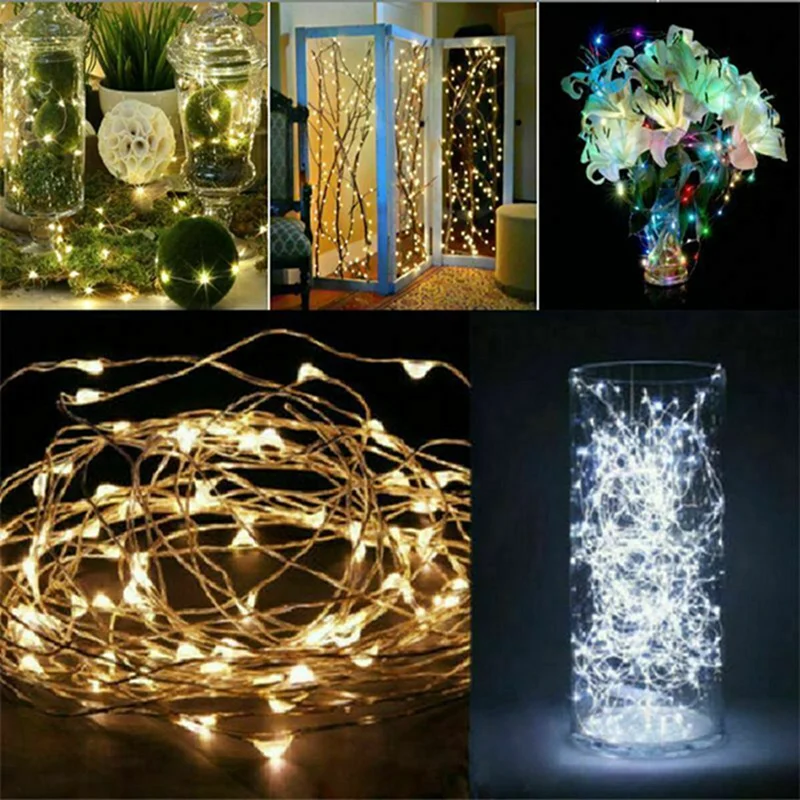 ไฟ LED Fairy String ปุ่มแบตเตอ - Diy Electronics News บทวิจารณ์และราคา