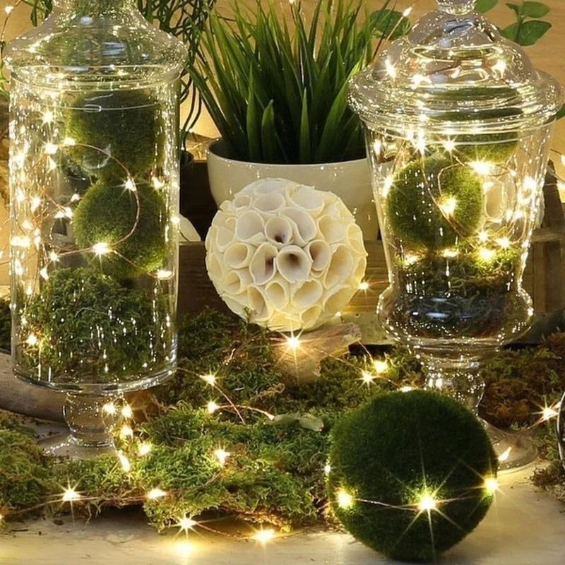 ไฟ LED Fairy String ปุ่มแบตเตอ - Diy Electronics News บทวิจารณ์และราคา