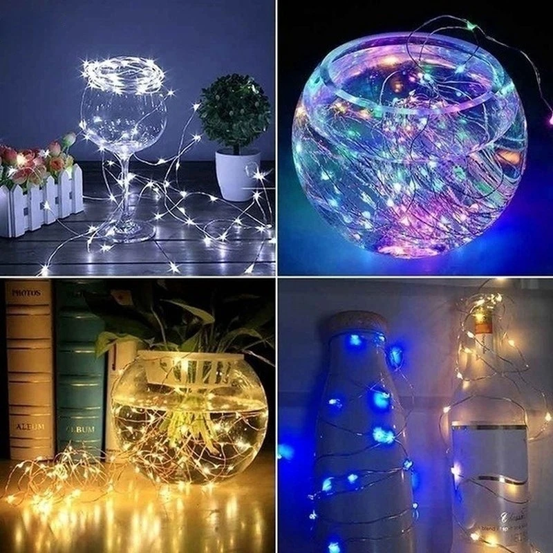 ไฟ LED Fairy String ปุ่มแบตเตอ - Diy Electronics News บทวิจารณ์และราคา