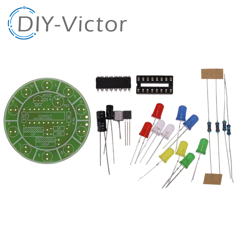 ชุดไฟแอลอีดีหมุนได้ควบคุมด้วยเ - Diy Electronics Lab บทวิจารณ์และราคา