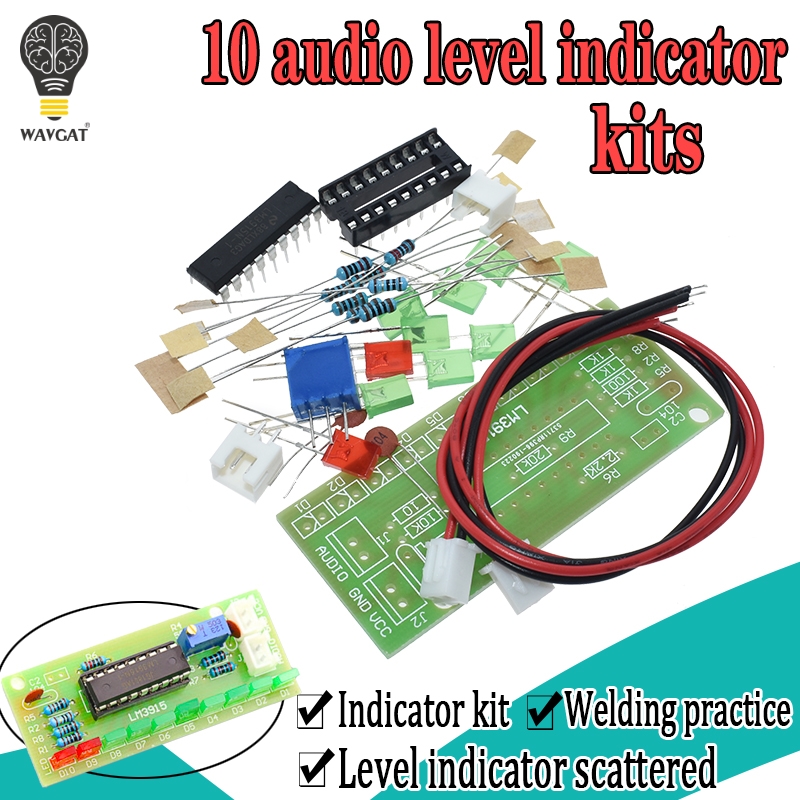 LM3915 DC 9V-12V 10 LED เสียงเ - Diy Electronics Lab บทวิจารณ์และราคา