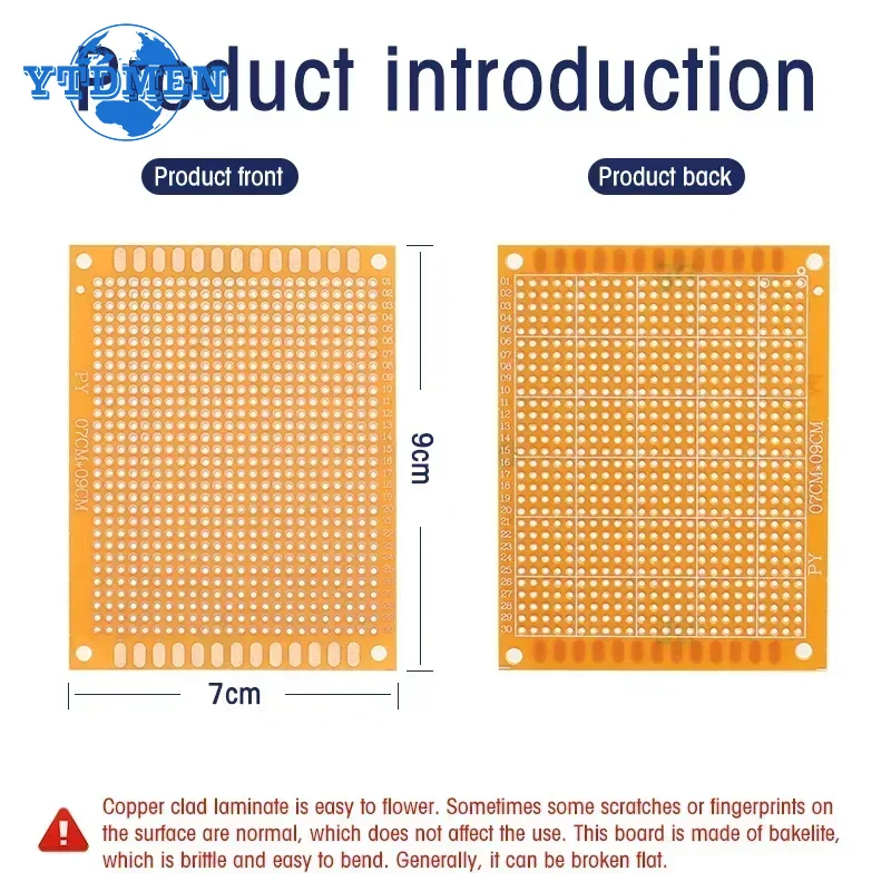 1-20pcs 5x7 ซม.PCB Universal B - Pcb Etching Kit บทวิจารณ์และราคา