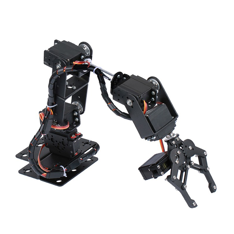 ไอน้ํา DIY 6 DOF หุ่นยนต์โลหะ  - Diy Robot Electronics Kit บทวิจารณ์และราคา