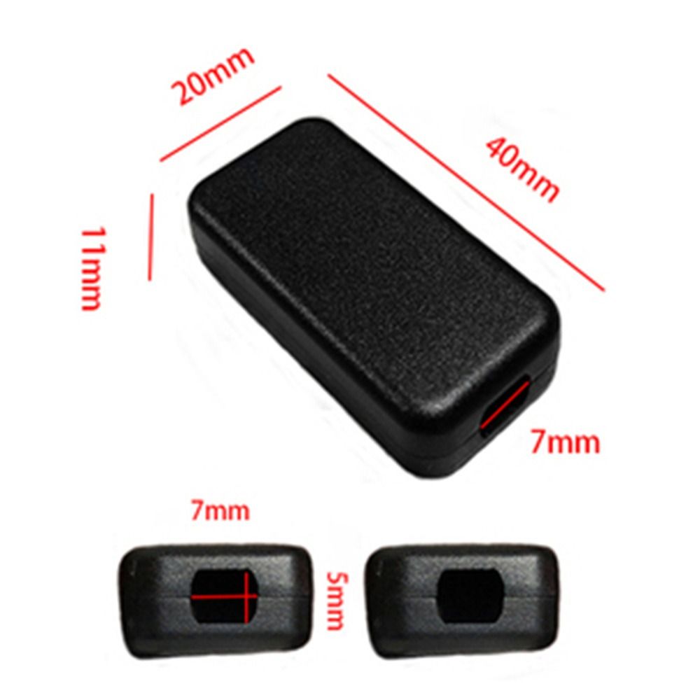 สีดํา DIY พลาสติก ABS อิเล็กทร - Diy Electronics Case บทวิจารณ์และราคา