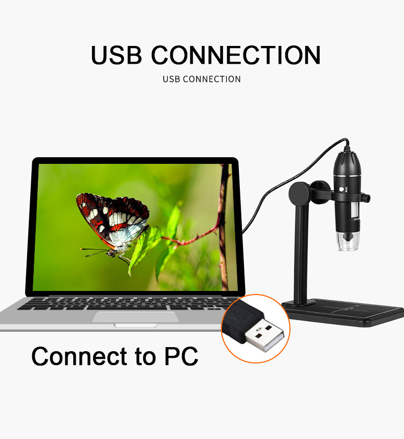 กล้องจุลทรรศน์ดิจิตอล USB 500X - Diy Electronics Microscope บทวิจารณ์และราคา