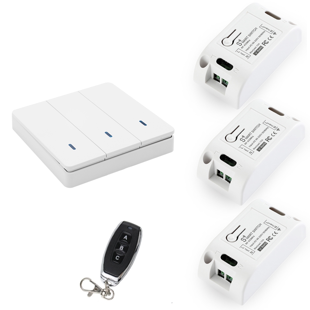 สวิตช์ไฟอัจฉริยะไร้สาย A72Z RF - Rf 433Mhz Module บทวิจารณ์และราคา