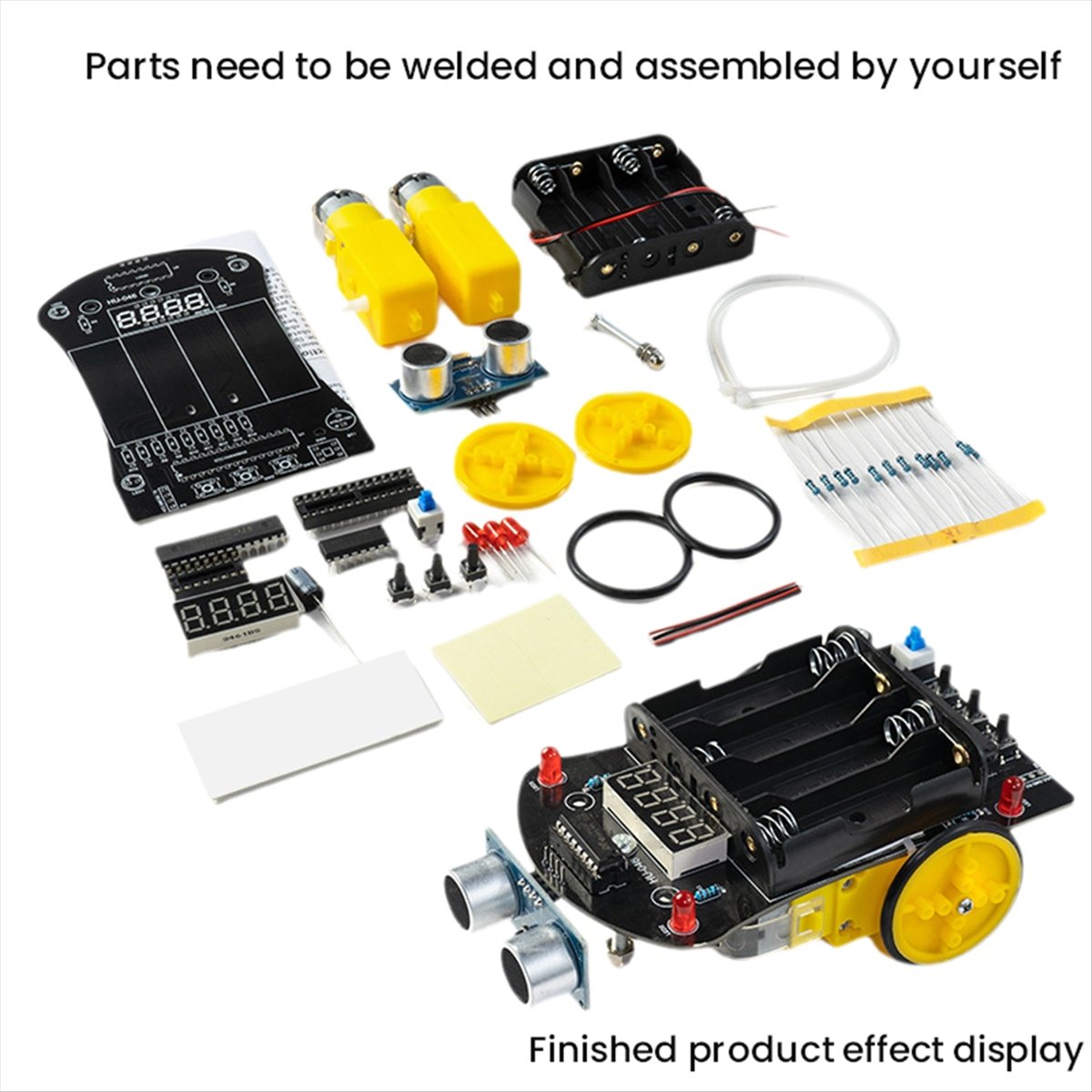 ชุดอุปกรณ์อิเล็กทรอนิกส์ DIY ส - Diy Robot Electronics Kit บทวิจารณ์และราคา