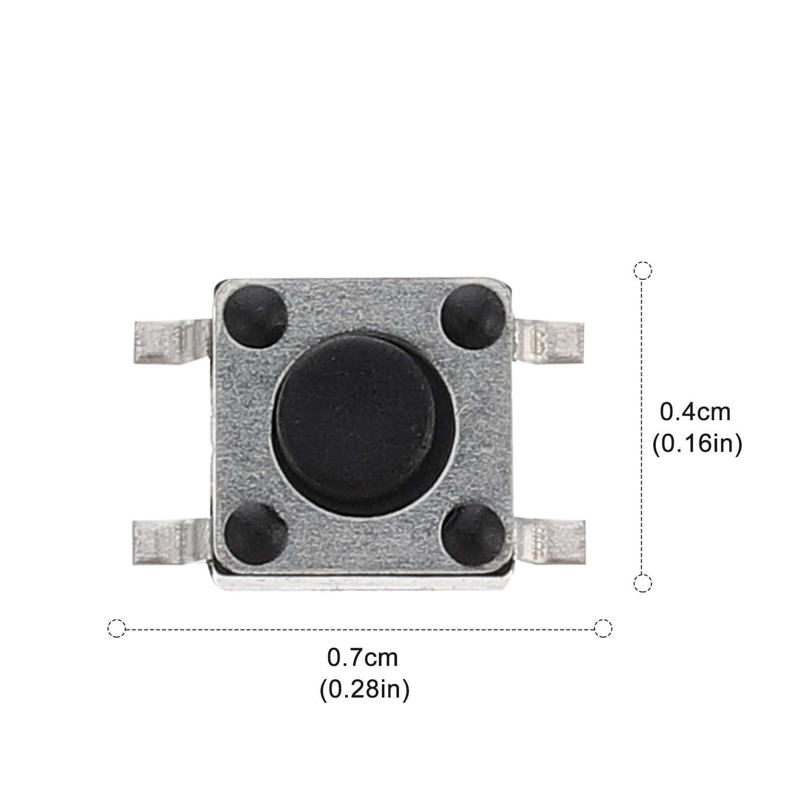 ชุดปุ่มกดสัมผัส 100 ชิ้น โครงส - Push Button Tactile บทวิจารณ์และราคา