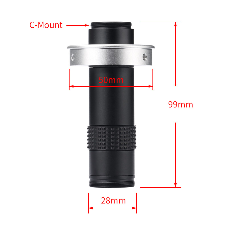 ปรับขยายได้1-130X ซูม C mount  - Smd Solder Paste บทวิจารณ์และราคา