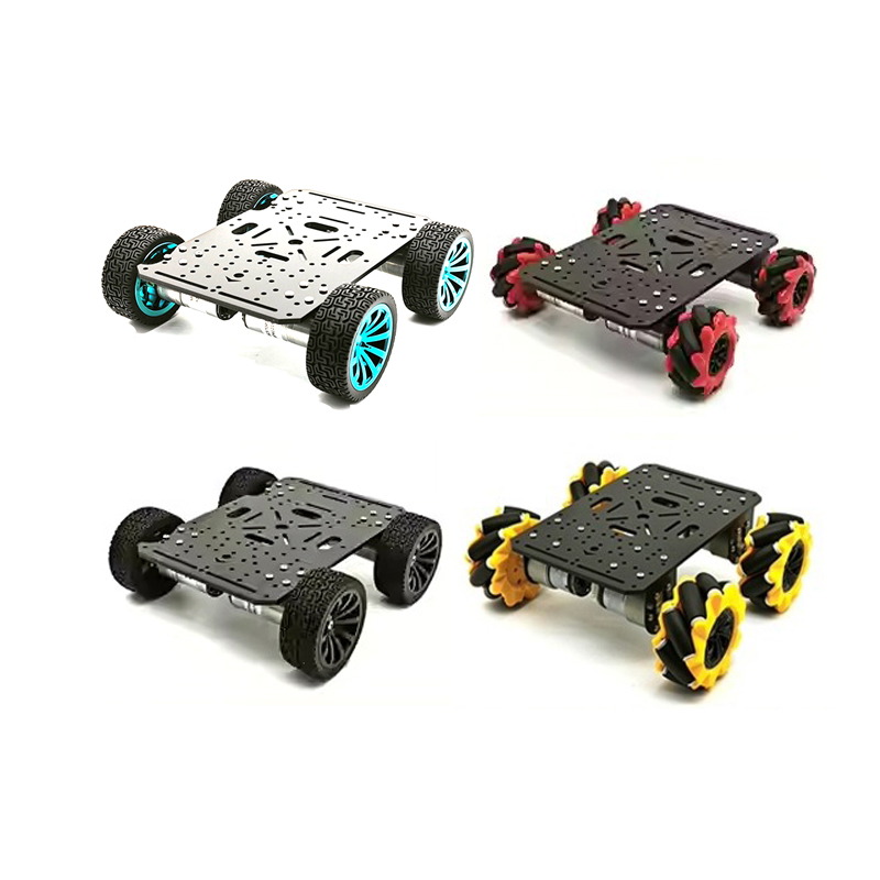 โครงรถหุ่นยนต์ขับเคลื่อน 4 ล้อ - Diy Robot Electronics Kit บทวิจารณ์และราคา